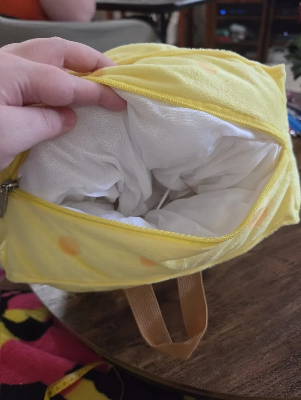 SpongeBob plush backpack